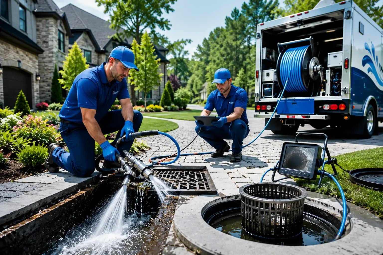 Local outdoor drain cleaning professionals in Swanton, MD